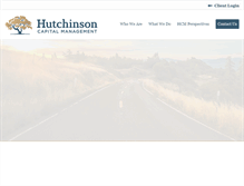 Tablet Screenshot of hutchinsoncapital.com